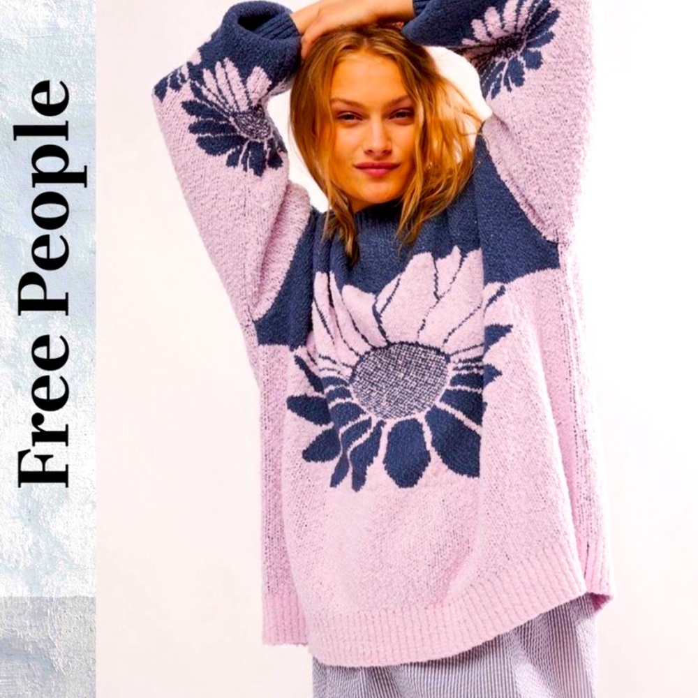 Free People In Bloom Sweater. NWT XS